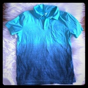Old Navy Caribbean Blue Polo Shirt